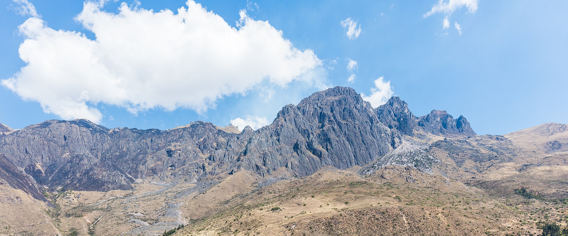 High Urubamba Valley mountain landscape