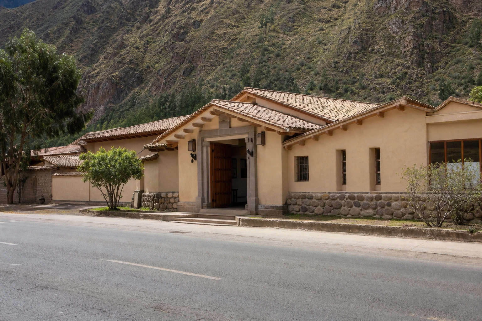 Exterior of Museo Inkariy in Calca, Sacred Valley