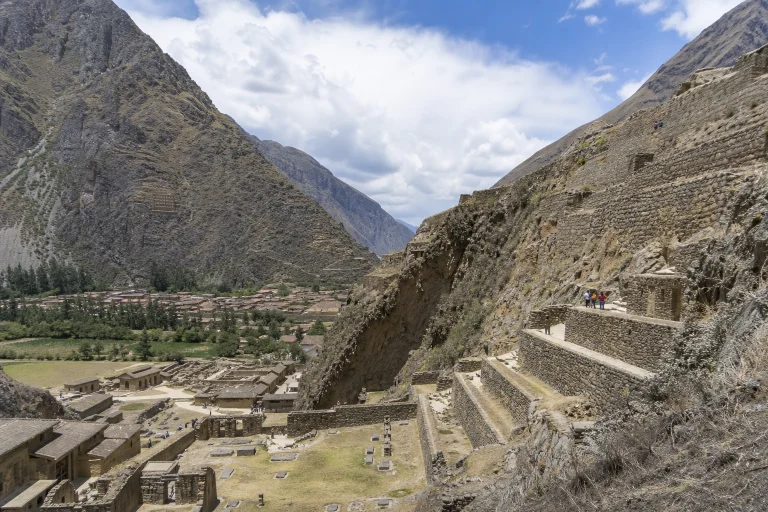 Ollantaytambo Archaeological Park in the Sacred Valley